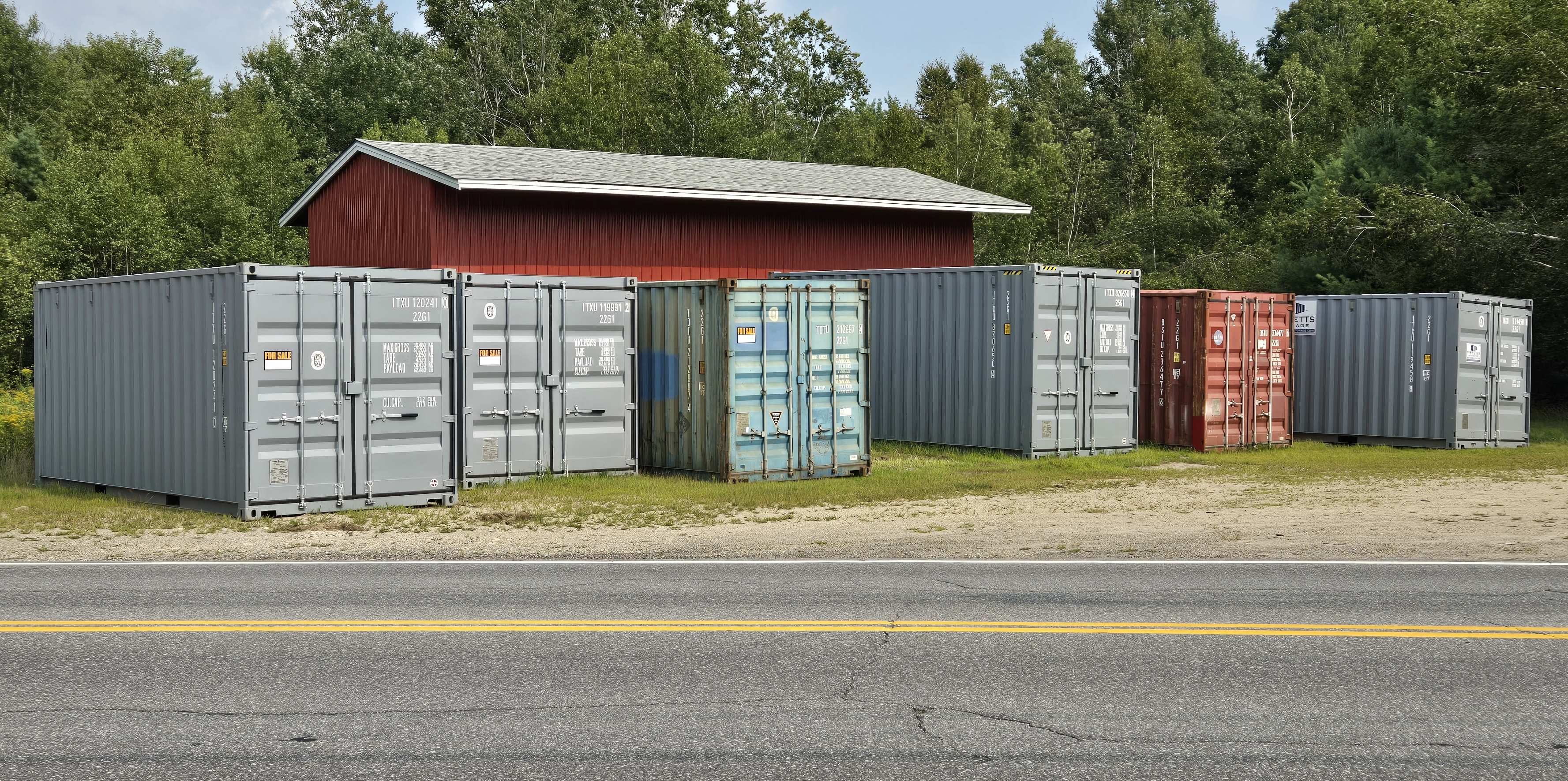 Self Storage Container - Grey